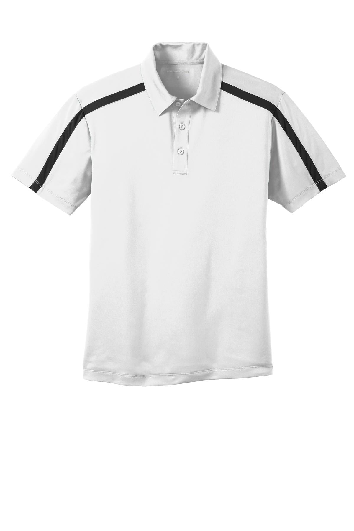 Port Authority K547 Port Authority Silk Touch Performance Colorblock Stripe Polo
