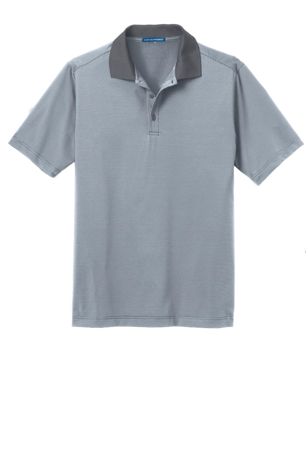 Port Authority K558 DISCONTINUED Port Authority Fine Stripe Performance Polo