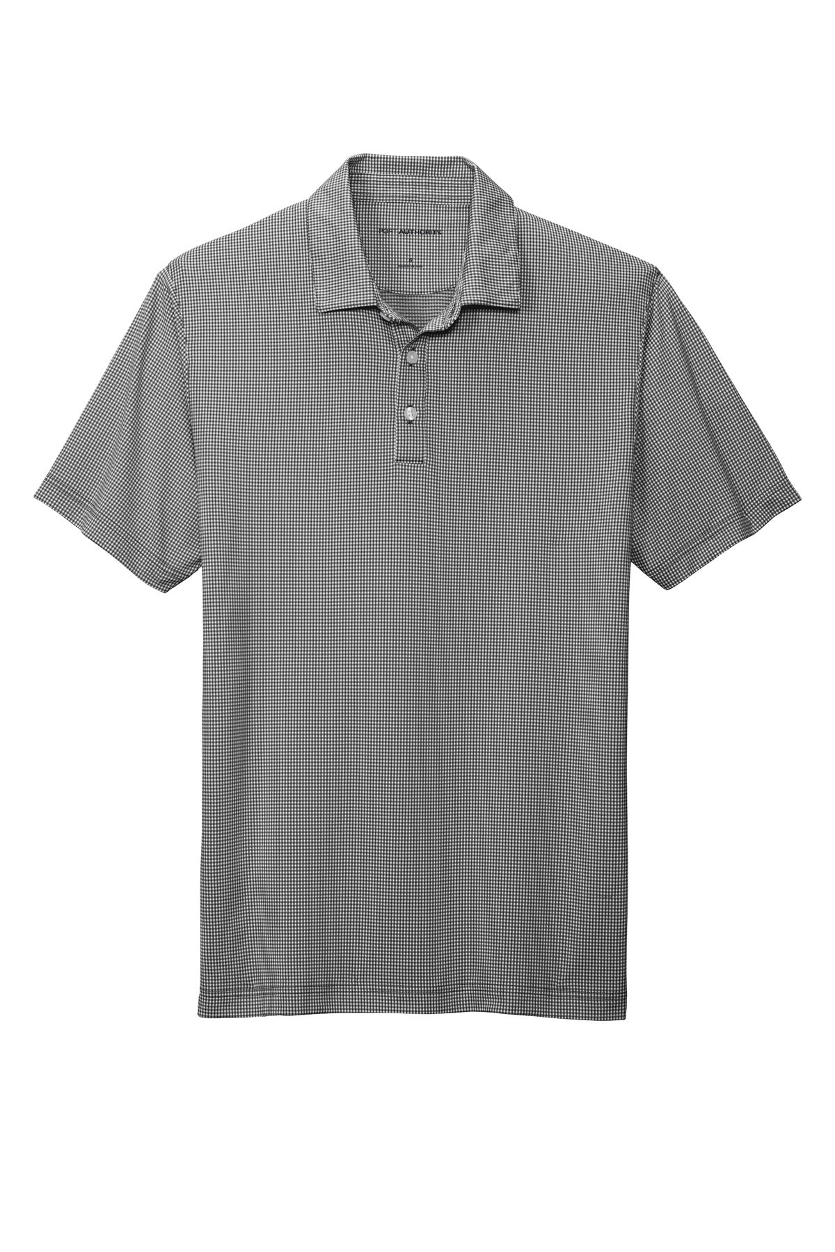 Port Authority K646 DISCONTINUED Port Authority  Gingham Polo