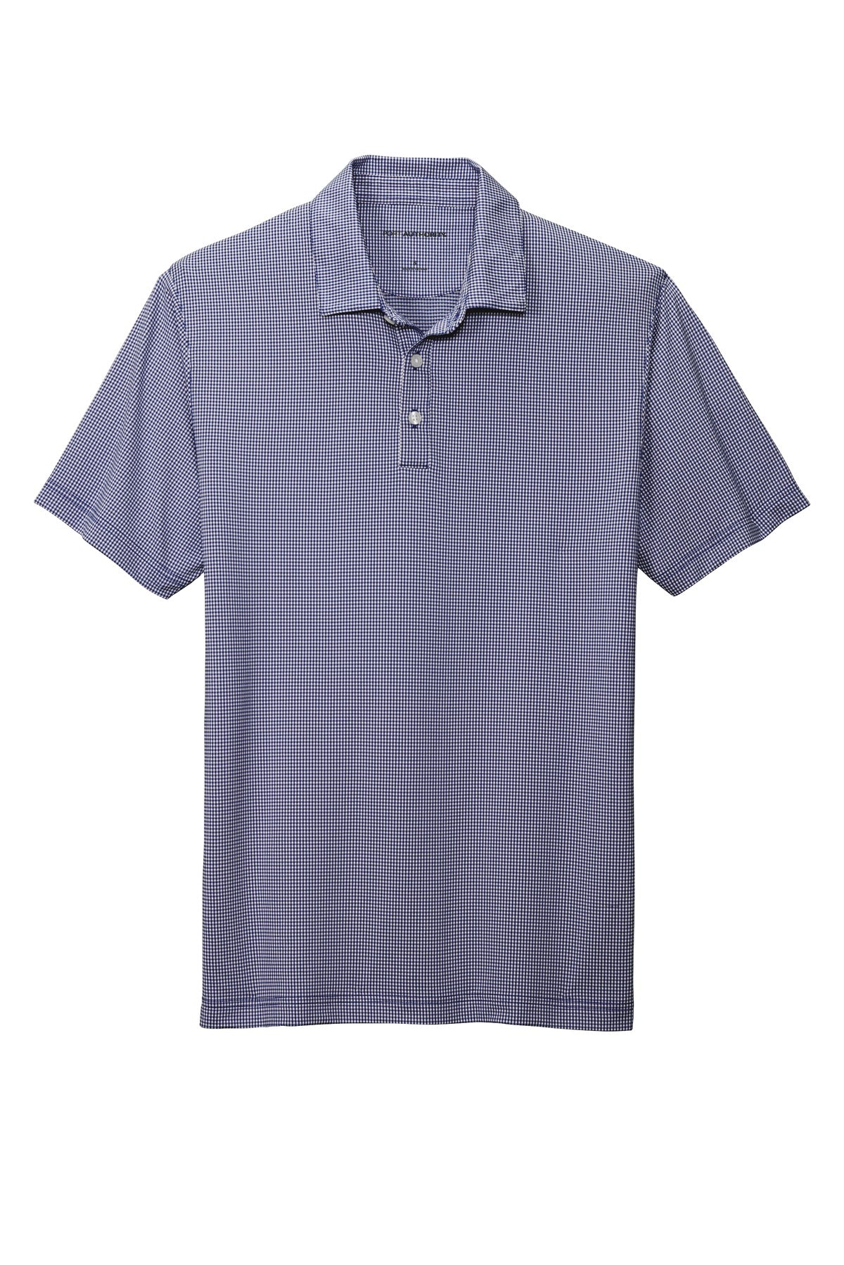 Port Authority K646 DISCONTINUED Port Authority  Gingham Polo