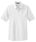 Port Authority K800P DISCONTINUED Port Authority EZCotton Pique Pocket Polo