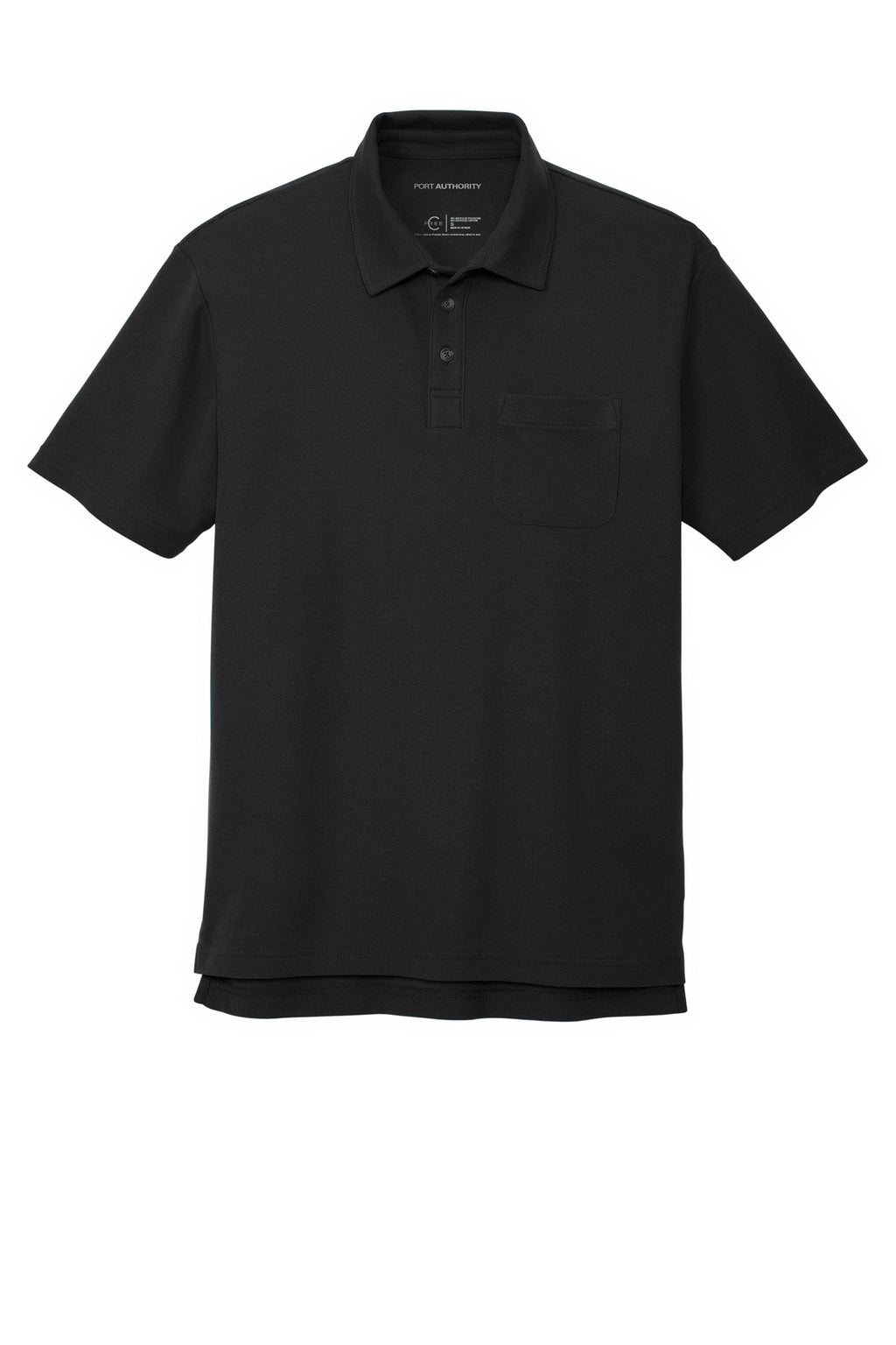 Port Authority K868 FREE Cotton Blend Pique Pocket Polo