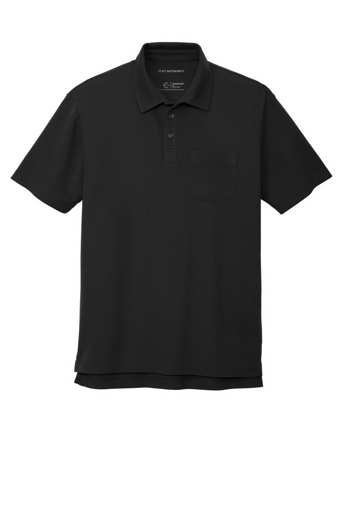 Port Authority K868 FREE Cotton Blend Pique Pocket Polo