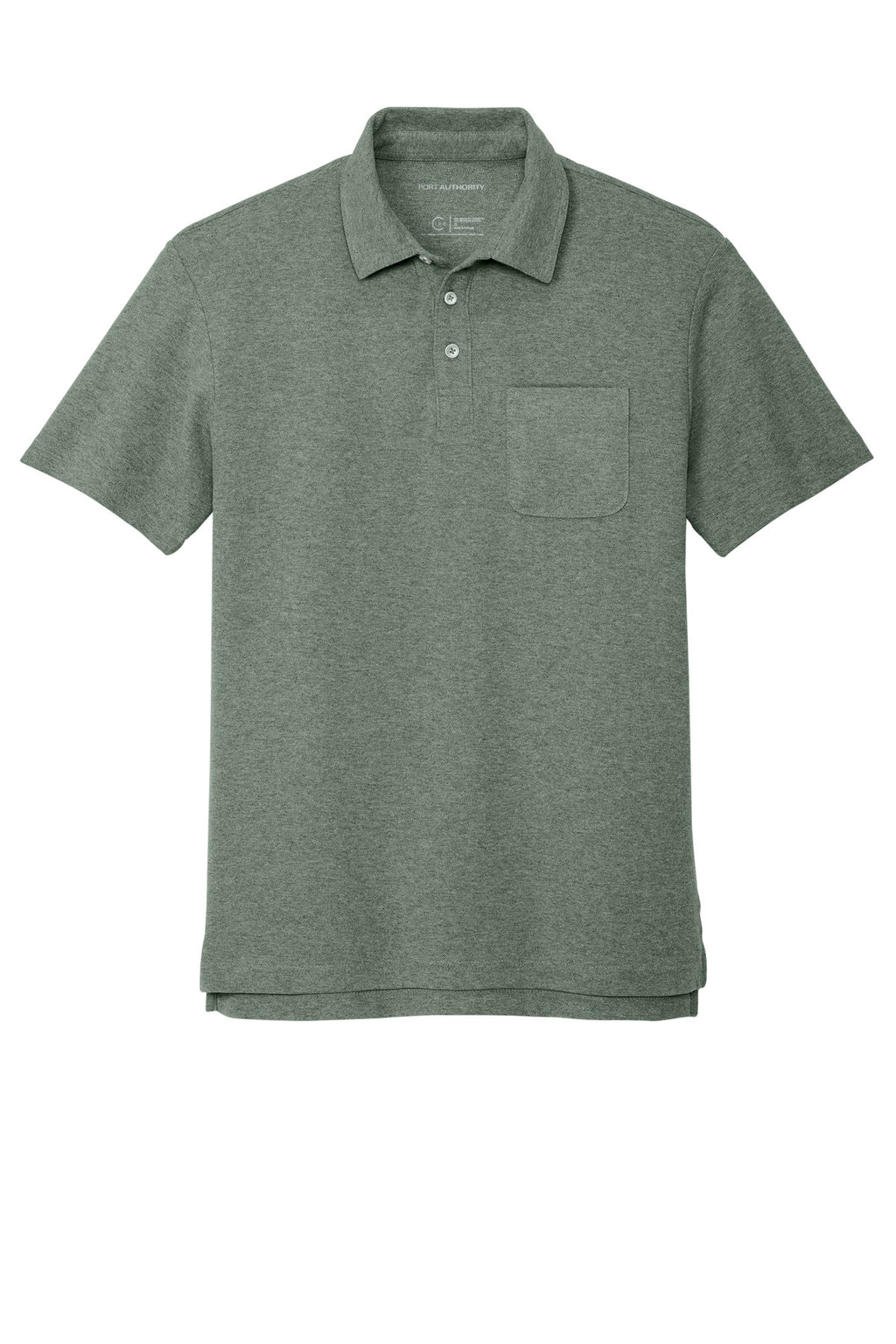 Port Authority K868 FREE Cotton Blend Pique Pocket Polo