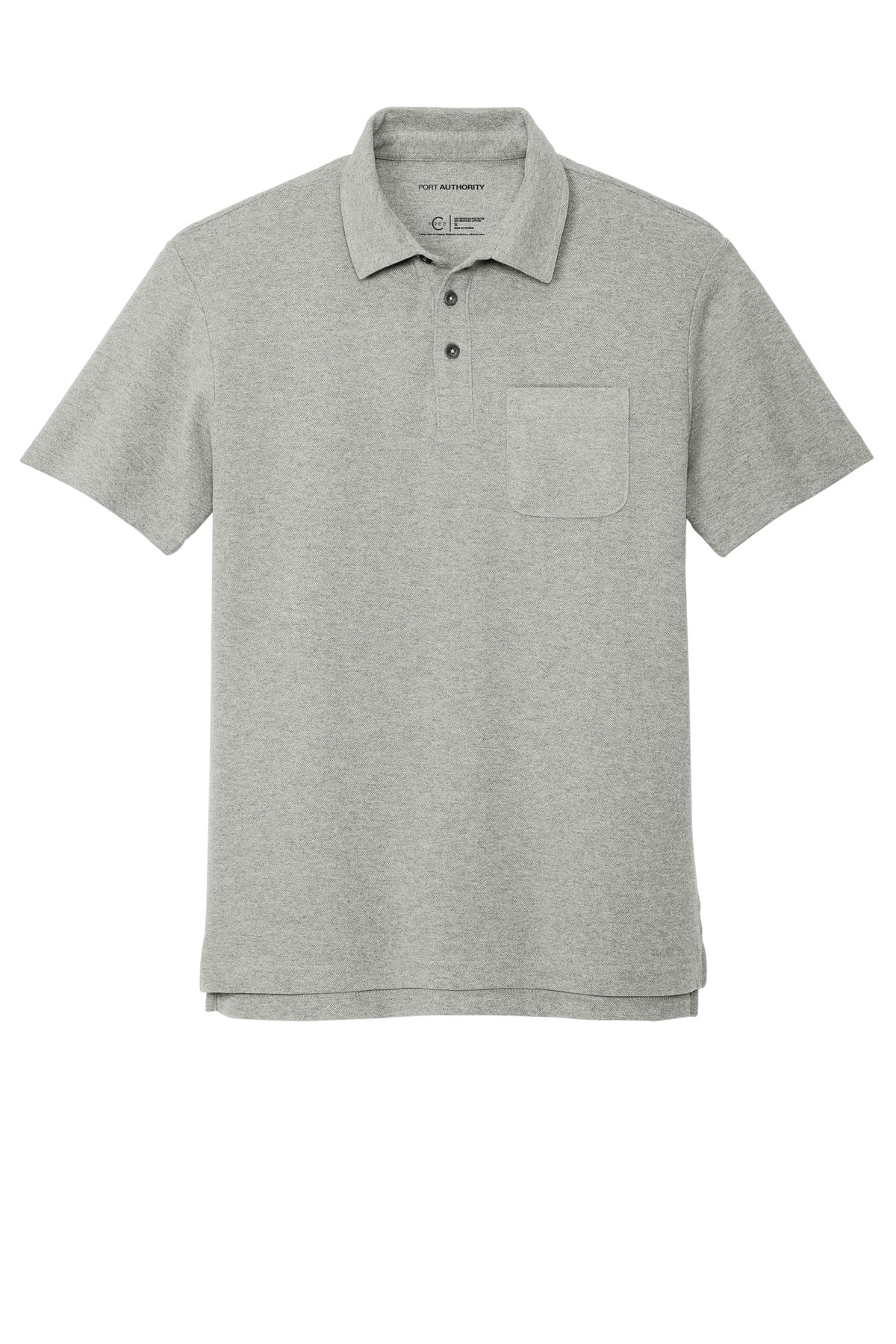 Port Authority K868 FREE Cotton Blend Pique Pocket Polo