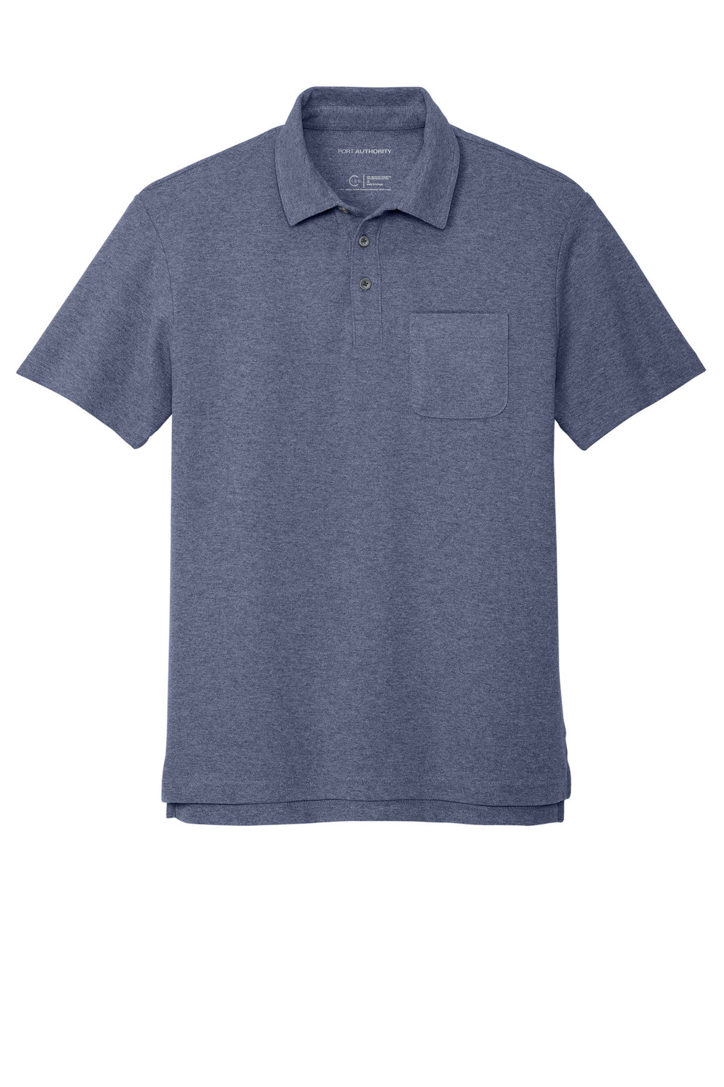 Port Authority K868 FREE Cotton Blend Pique Pocket Polo