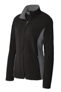 Port Authority L216 DISCONTINUED Port Authority Women's Colorblock Value Fleece Jacket