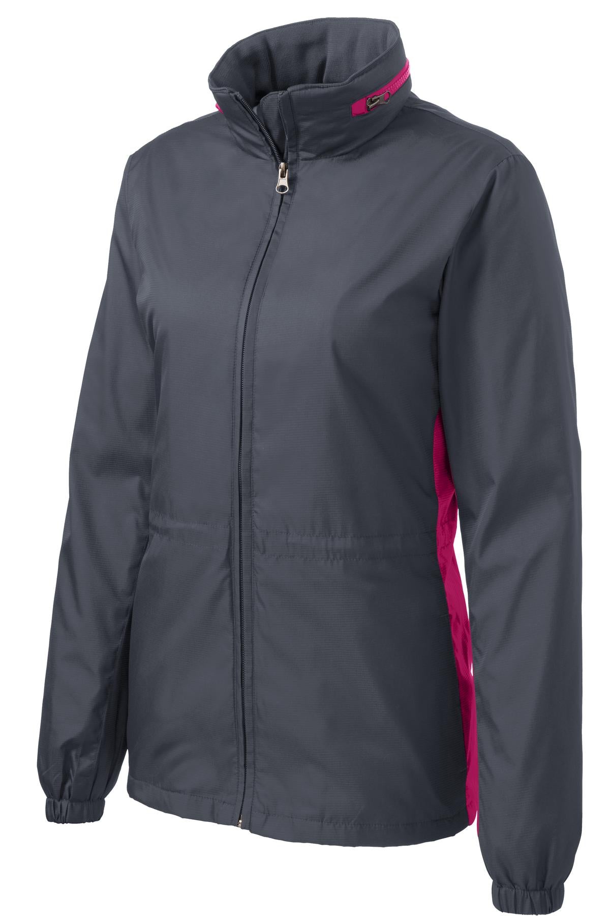 Port Authority L330 DISCONTINUED Port Authority Ladies Core Colorblock Wind Jacket