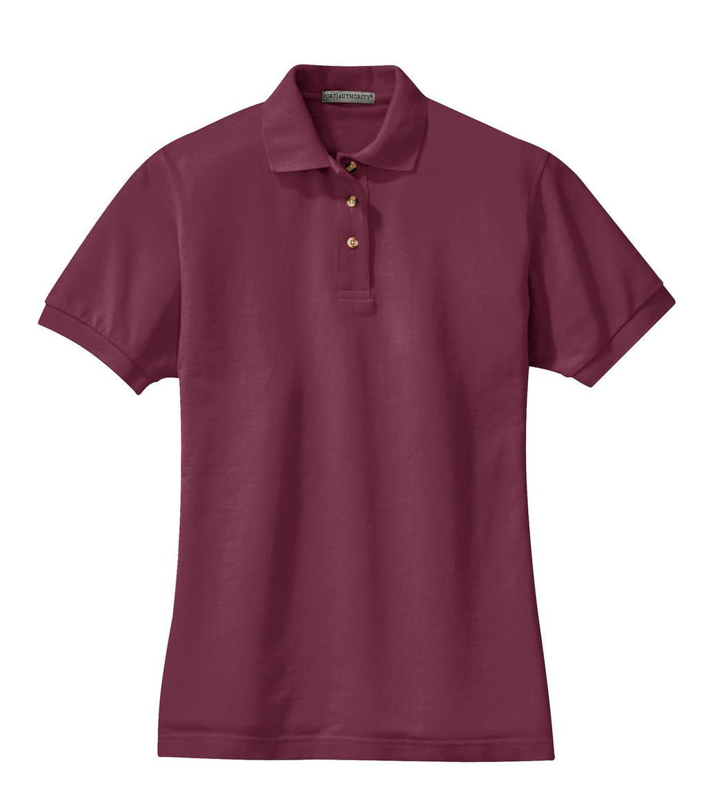 Port Authority L420 Port Authority Women's Heavyweight Cotton Pique Polo
