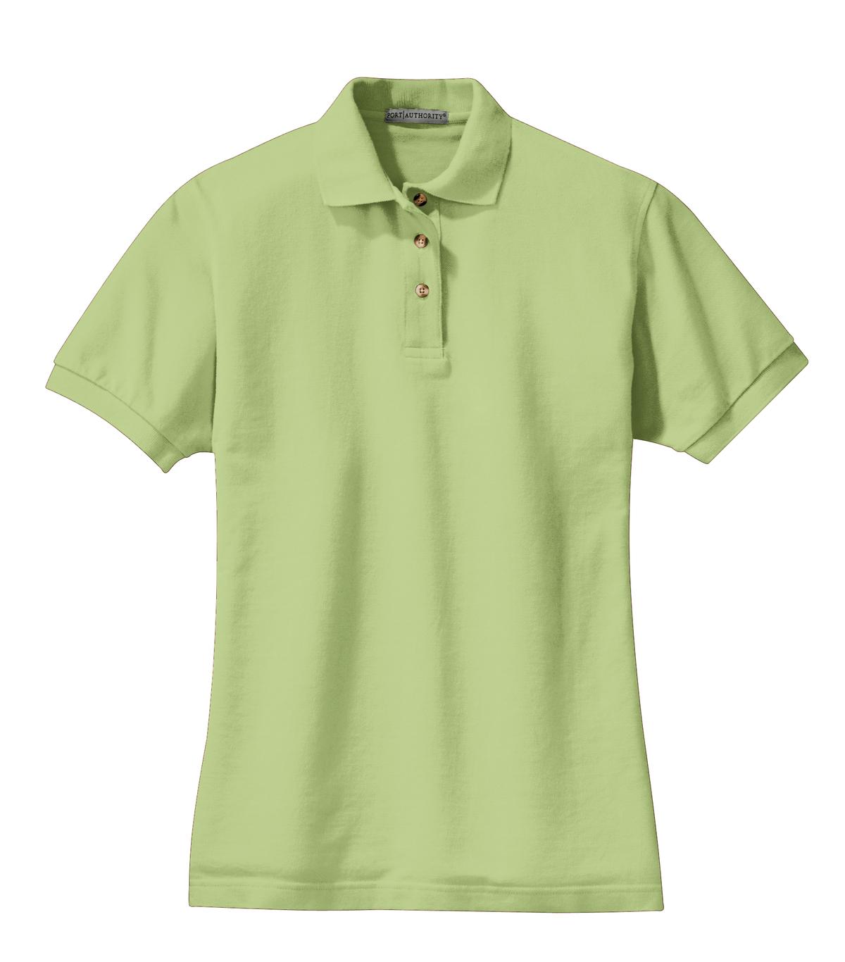 Port Authority L420 Port Authority Women's Heavyweight Cotton Pique Polo