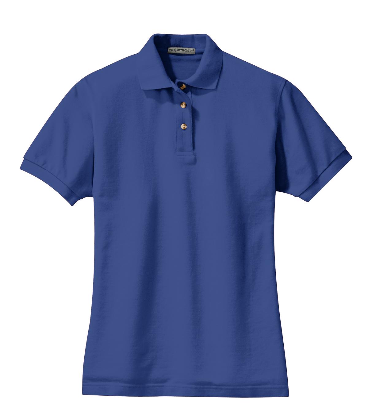Port Authority L420 Port Authority Women's Heavyweight Cotton Pique Polo