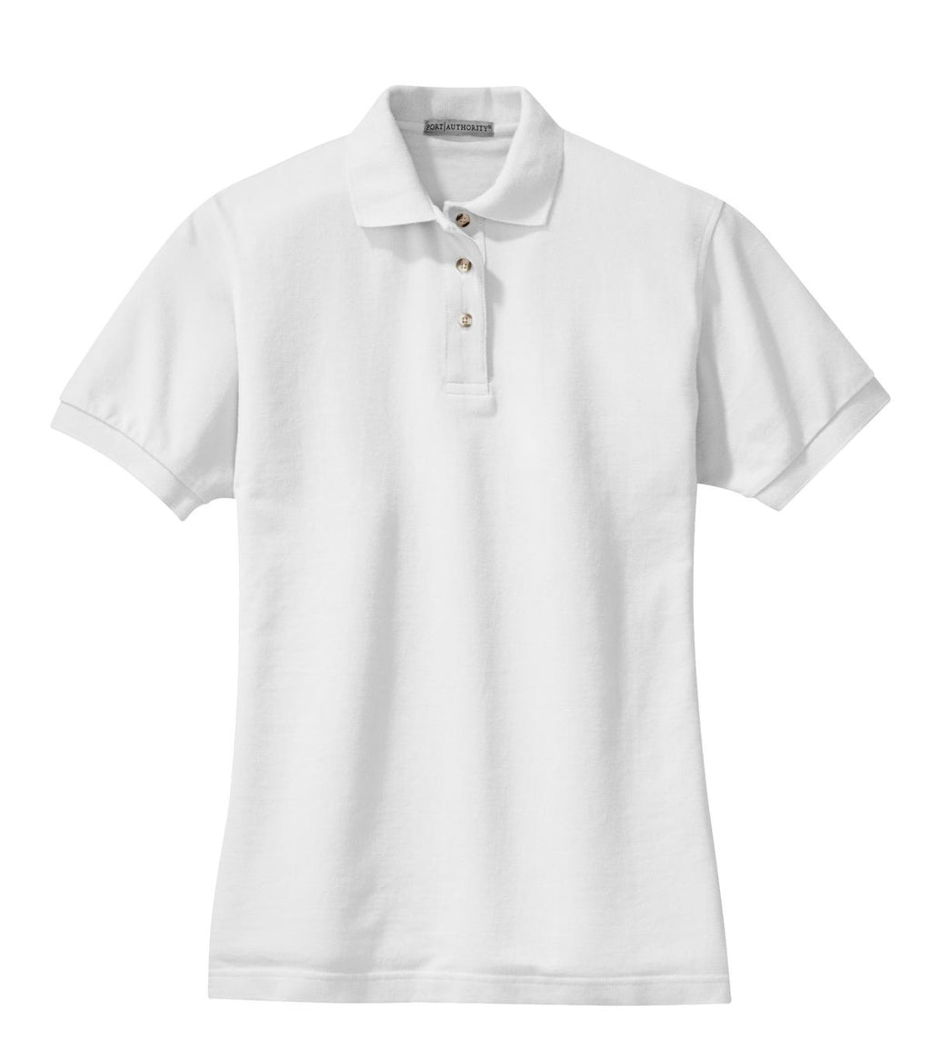 Port Authority L420 Port Authority Women's Heavyweight Cotton Pique Polo