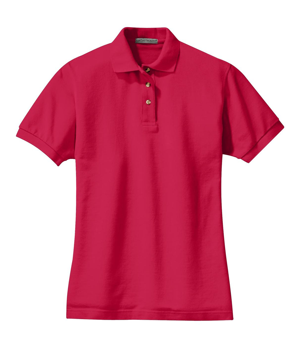 Port Authority L420 Port Authority Women's Heavyweight Cotton Pique Polo