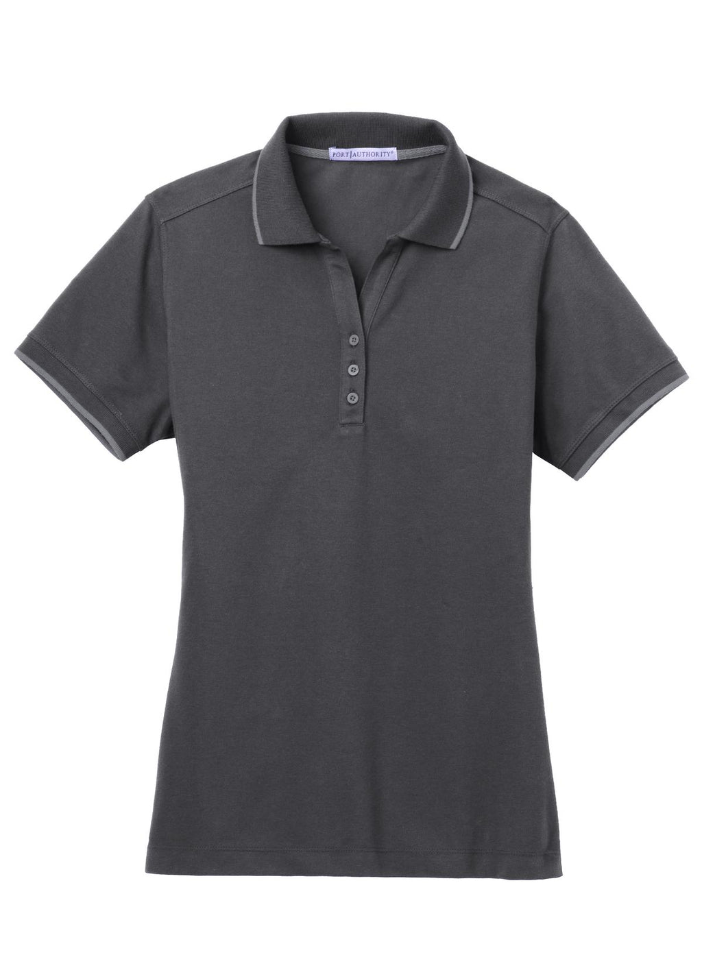 Port Authority L454 DISCONTINUED Port Authority Ladies Rapid Dry Tipped Polo
