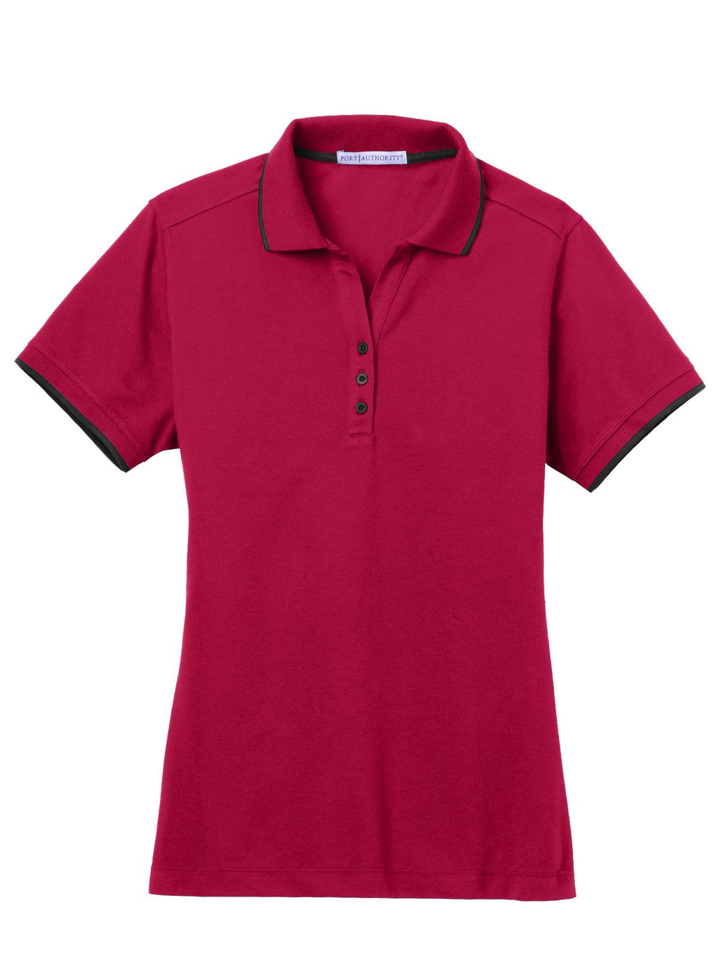 Port Authority L454 DISCONTINUED Port Authority Ladies Rapid Dry Tipped Polo