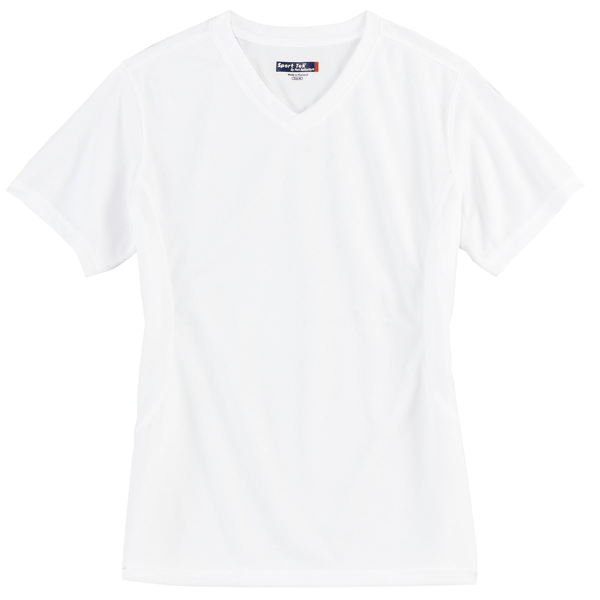 Sport-Tek L468V Tek Dri-Mesh Ladies V-Neck T-Shirt