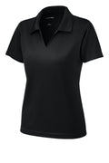 Sport-Tek L469 Tek Women's Dri-Mesh V-Neck Polo