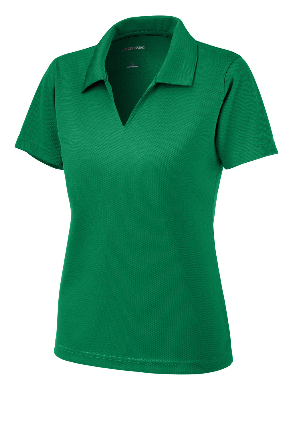 Sport-Tek L469 Tek Women's Dri-Mesh V-Neck Polo