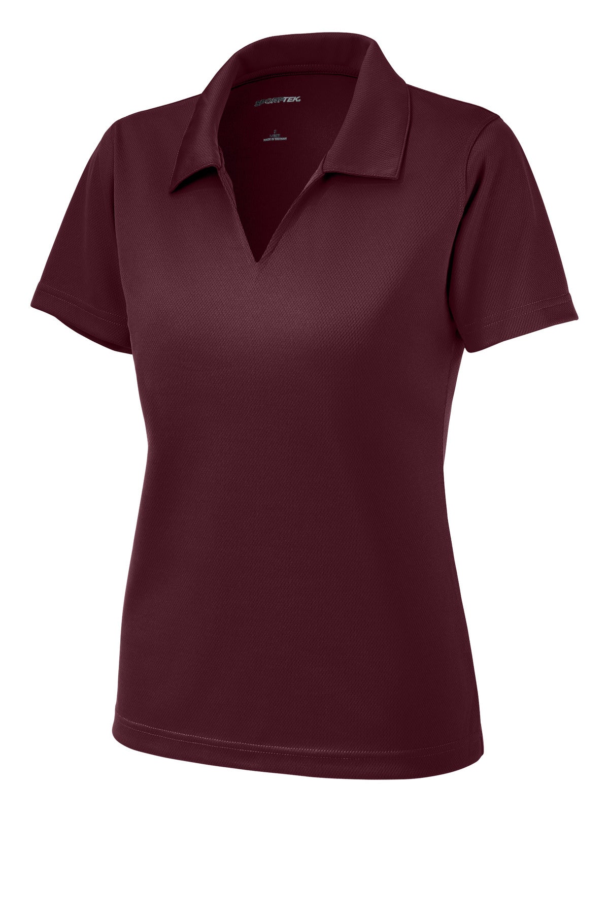 Sport-Tek L469 Tek Women's Dri-Mesh V-Neck Polo