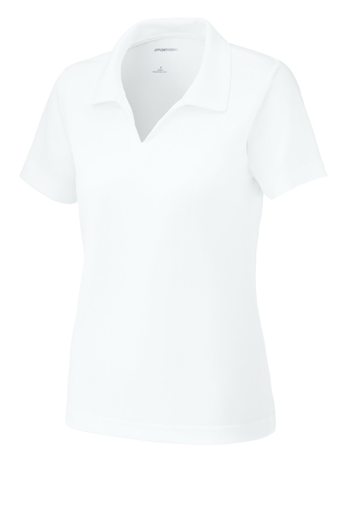 Sport-Tek L469 Tek Women's Dri-Mesh V-Neck Polo