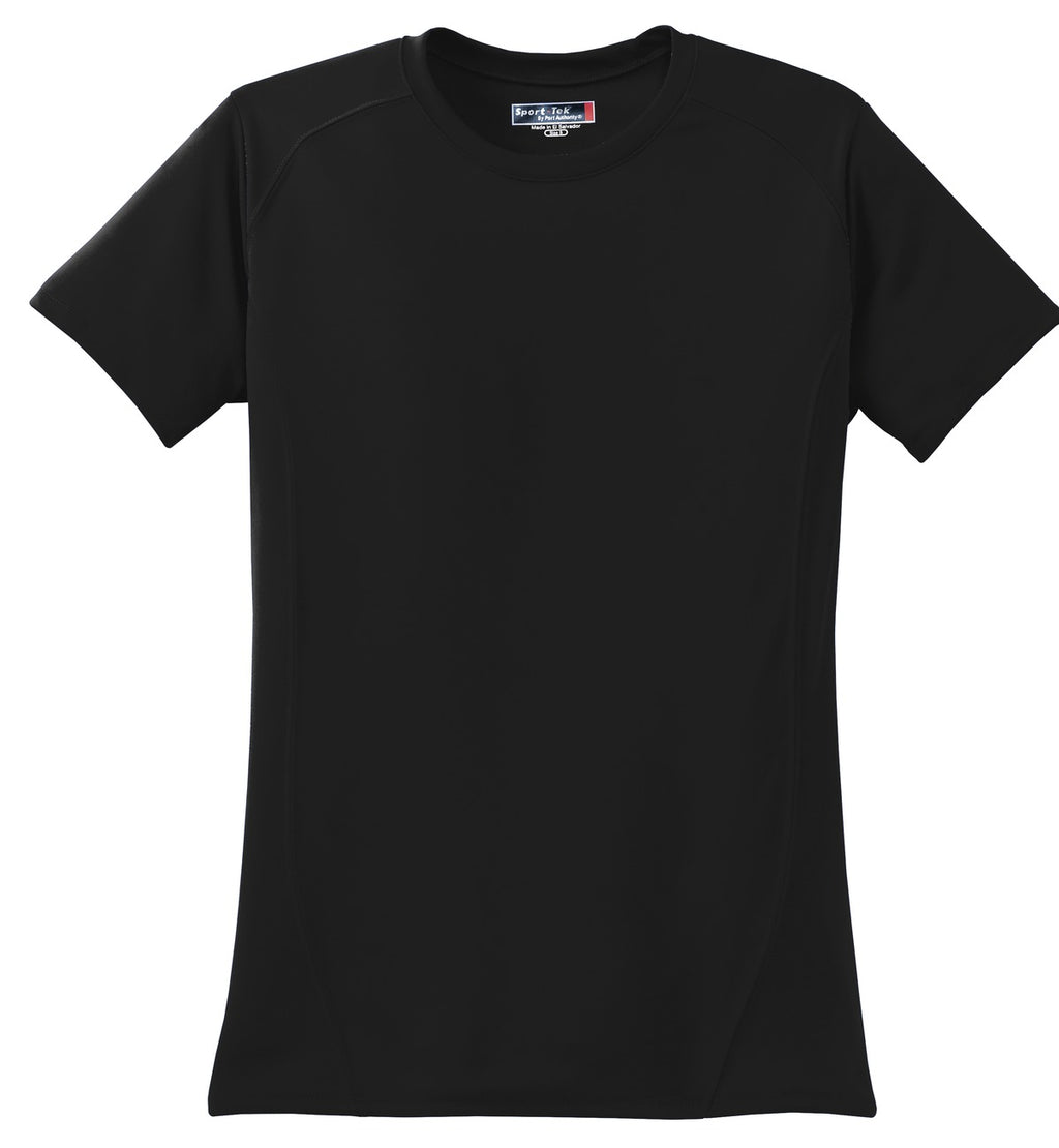 Sport-Tek L473 Tek Ladies Dry Zone Raglan Accent T-Shirt