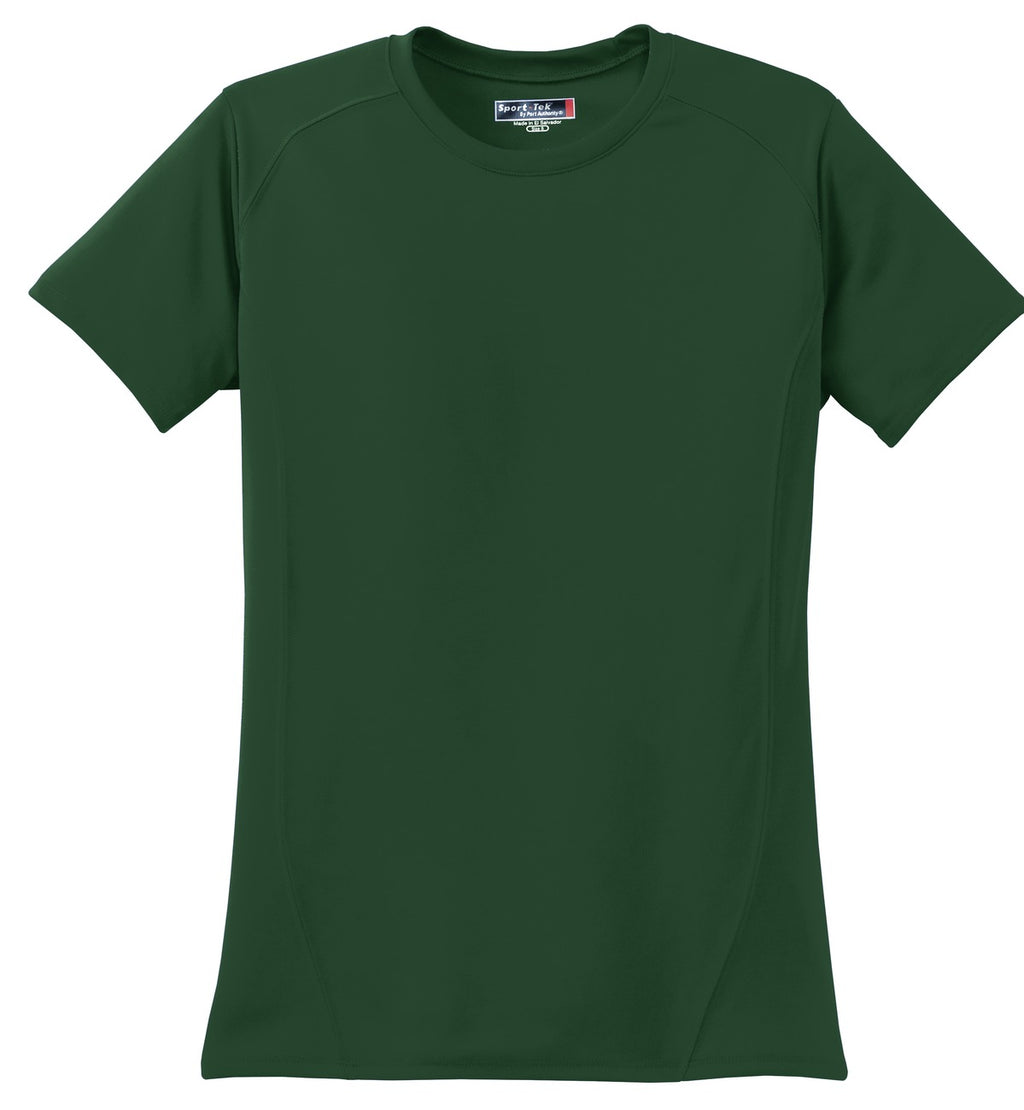 Sport-Tek L473 Tek Ladies Dry Zone Raglan Accent T-Shirt