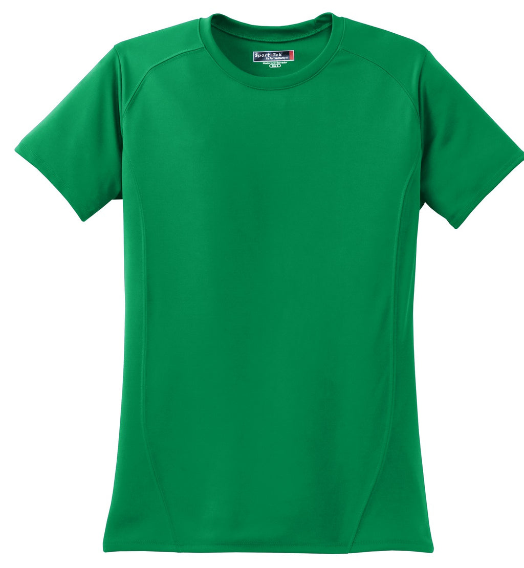 Sport-Tek L473 Tek Ladies Dry Zone Raglan Accent T-Shirt