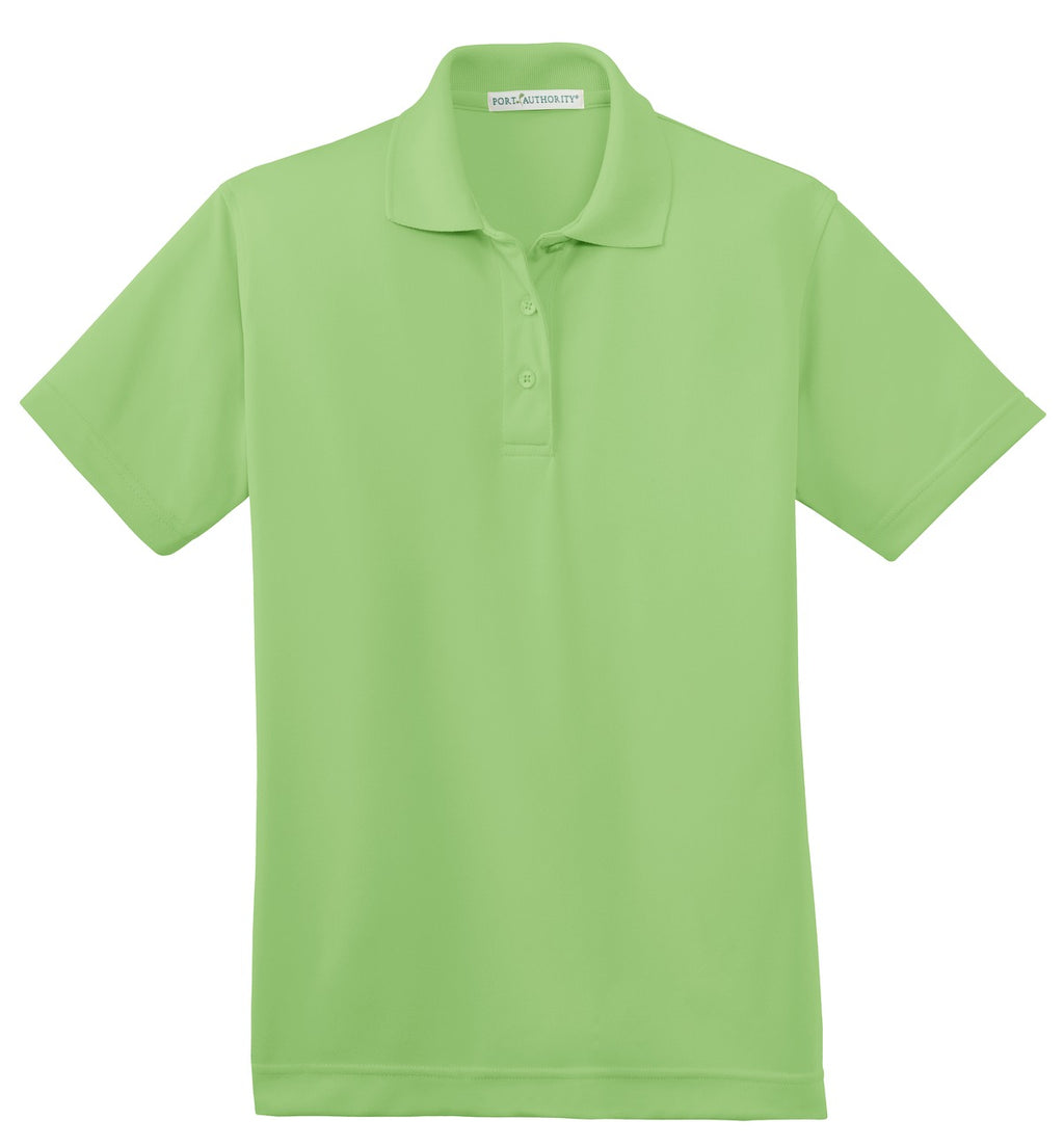 Port Authority L497 Charcoal Blend Pique Polo