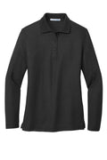 Port Authority L500LS Port Authority Women's Silk Touch Long Sleeve Polo