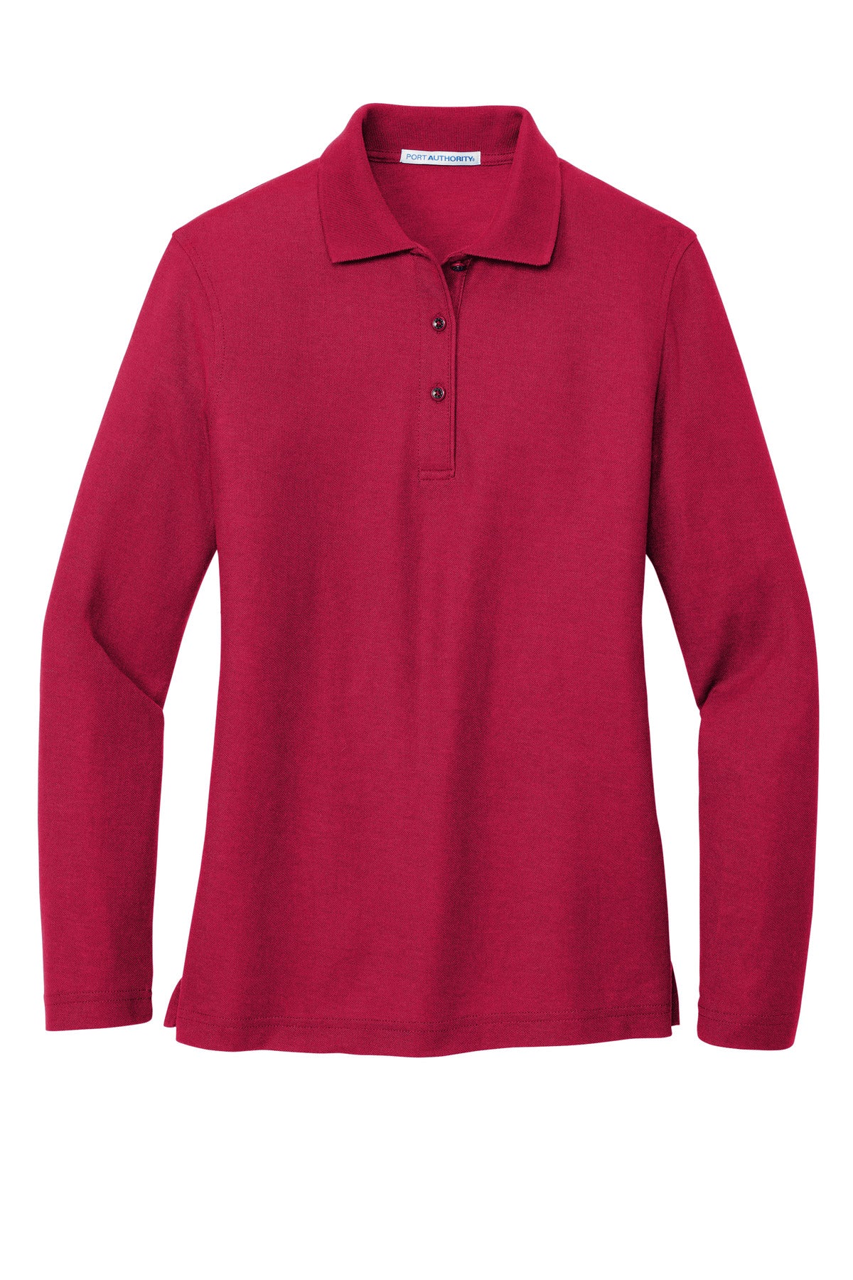 Port Authority L500LS Port Authority Women's Silk Touch Long Sleeve Polo