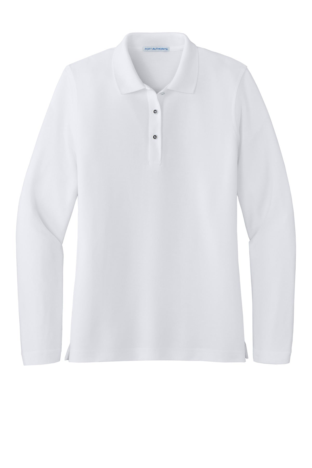 Port Authority L500LS Port Authority Women's Silk Touch Long Sleeve Polo