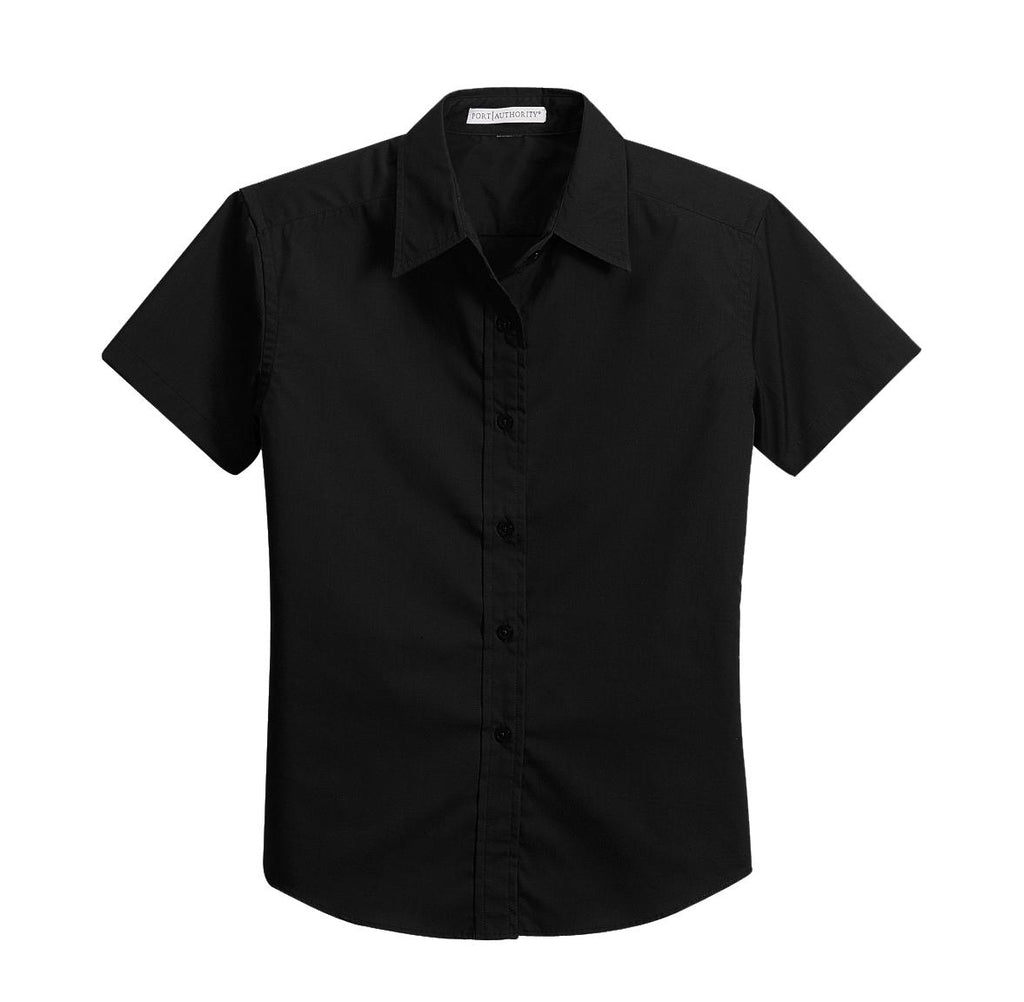 Port Authority L507 DISCONTINUED Port Authority Ladies Short Sleeve Easy Care  Soil Resistant Shirt