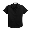 Port Authority L507 DISCONTINUED Port Authority Ladies Short Sleeve Easy Care  Soil Resistant Shirt