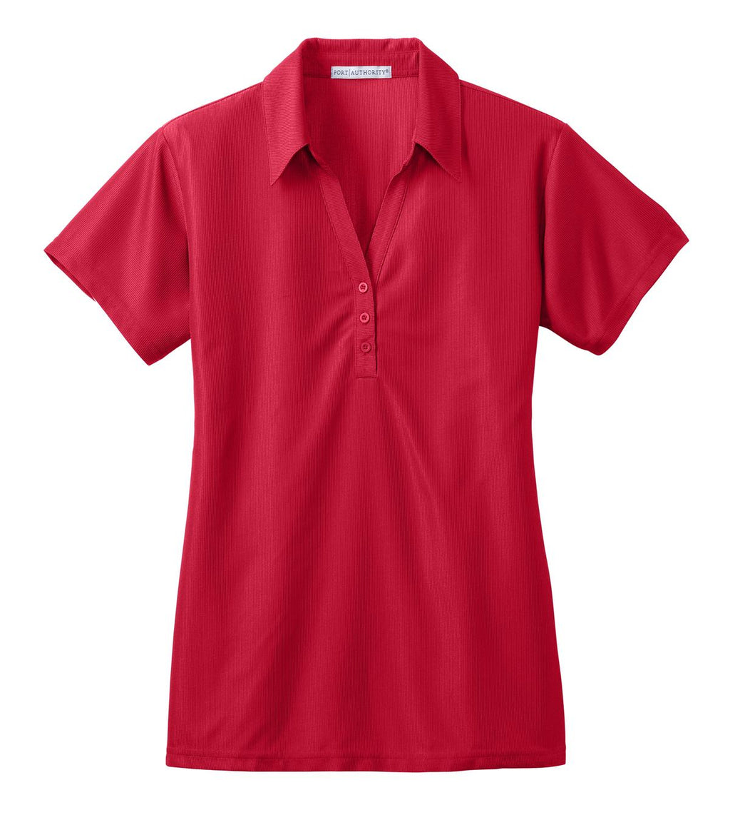 Port Authority L512 DISCONTINUED Port Authority Ladies Vertical Pique Polo