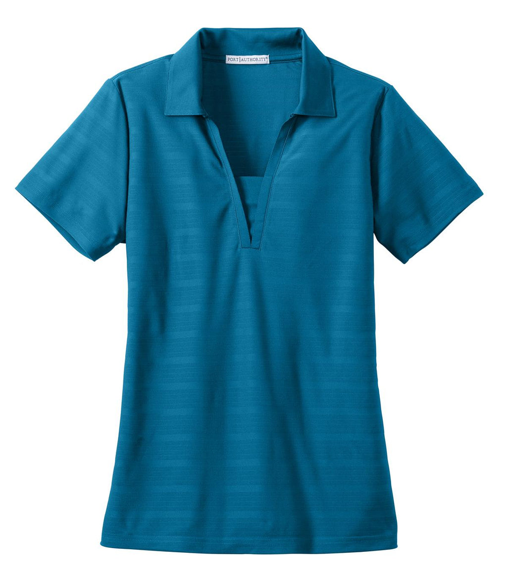 Port Authority L514 DISCONTINUED Port Authority Ladies Horizontal Texture Polo
