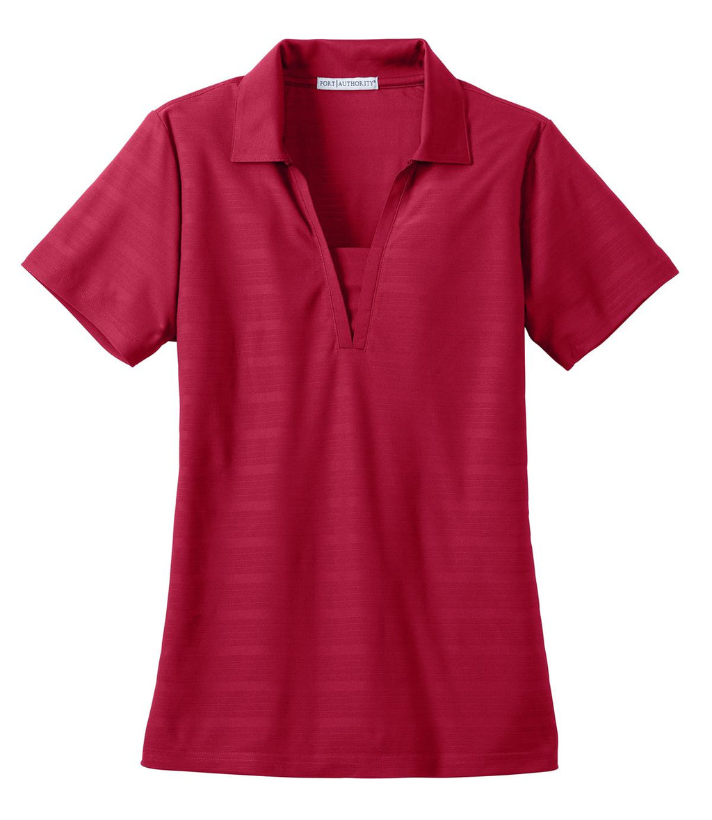 Port Authority L514 DISCONTINUED Port Authority Ladies Horizontal Texture Polo