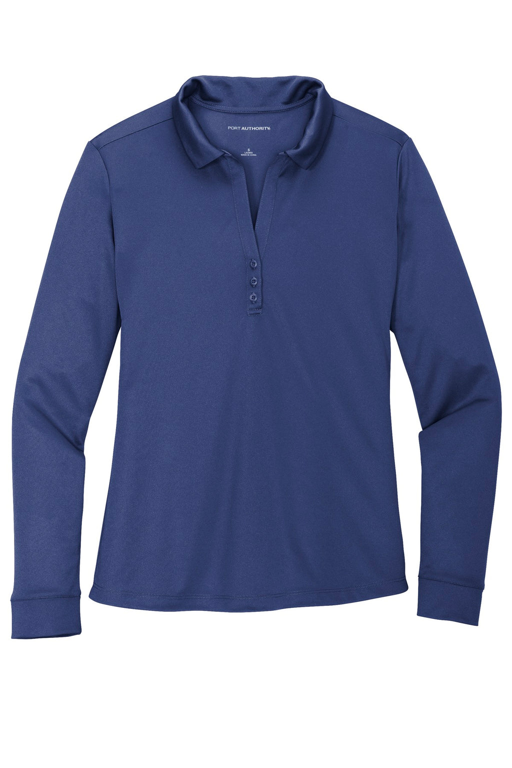 Port Authority L540LS Port Authority  Women's Silk Touch   Performance Long Sleeve Polo