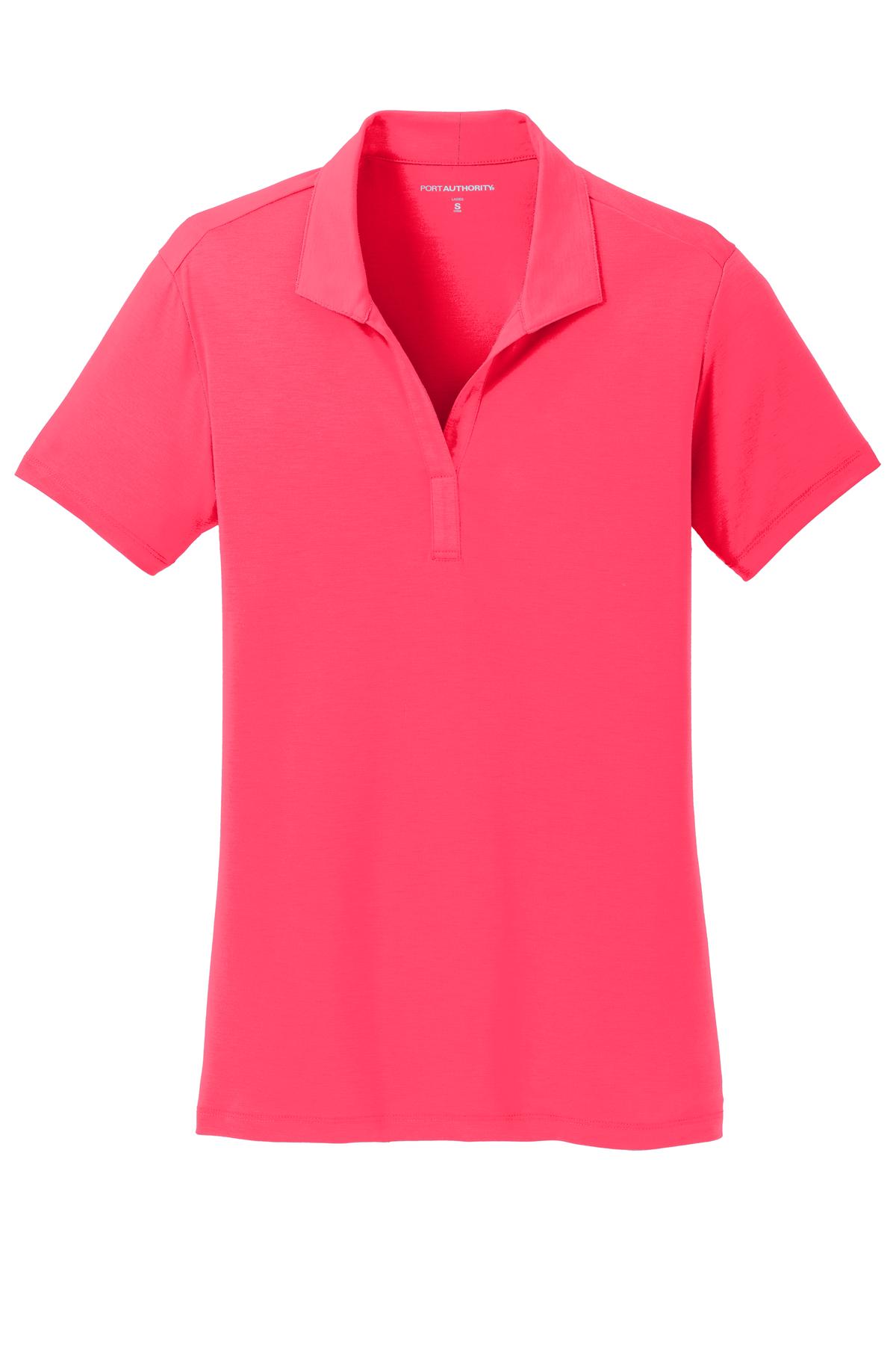 Port Authority L568 Port Authority Women's Cotton Touch Performance Polo
