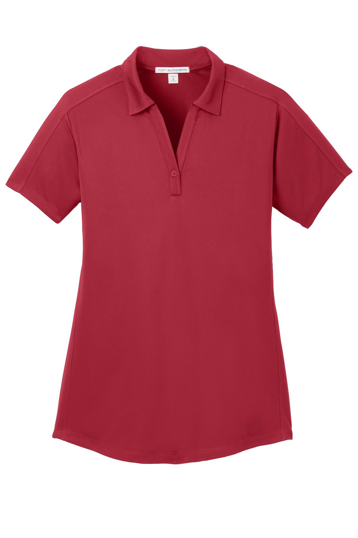 Port Authority L569 Port Authority Women's Diamond Jacquard Polo
