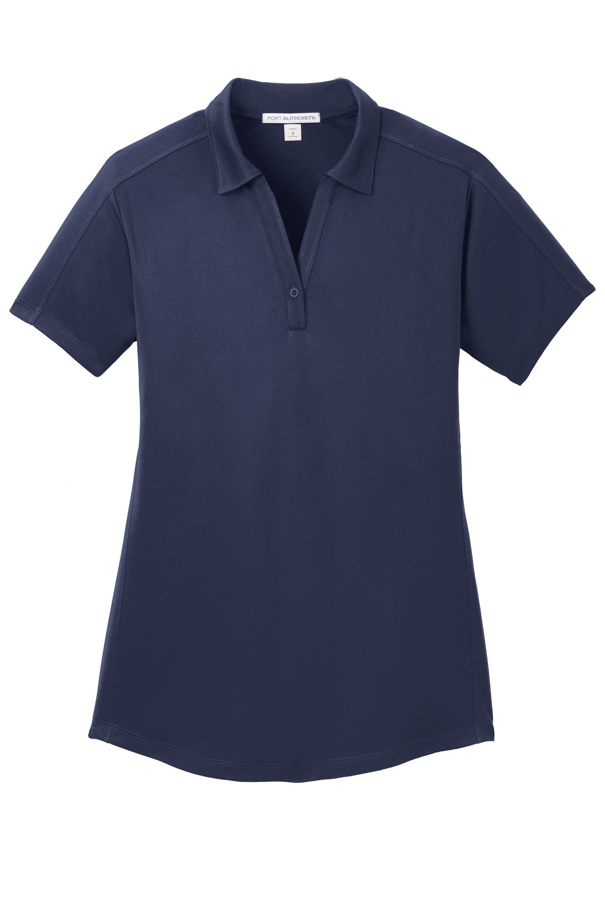 Port Authority L569 Port Authority Women's Diamond Jacquard Polo