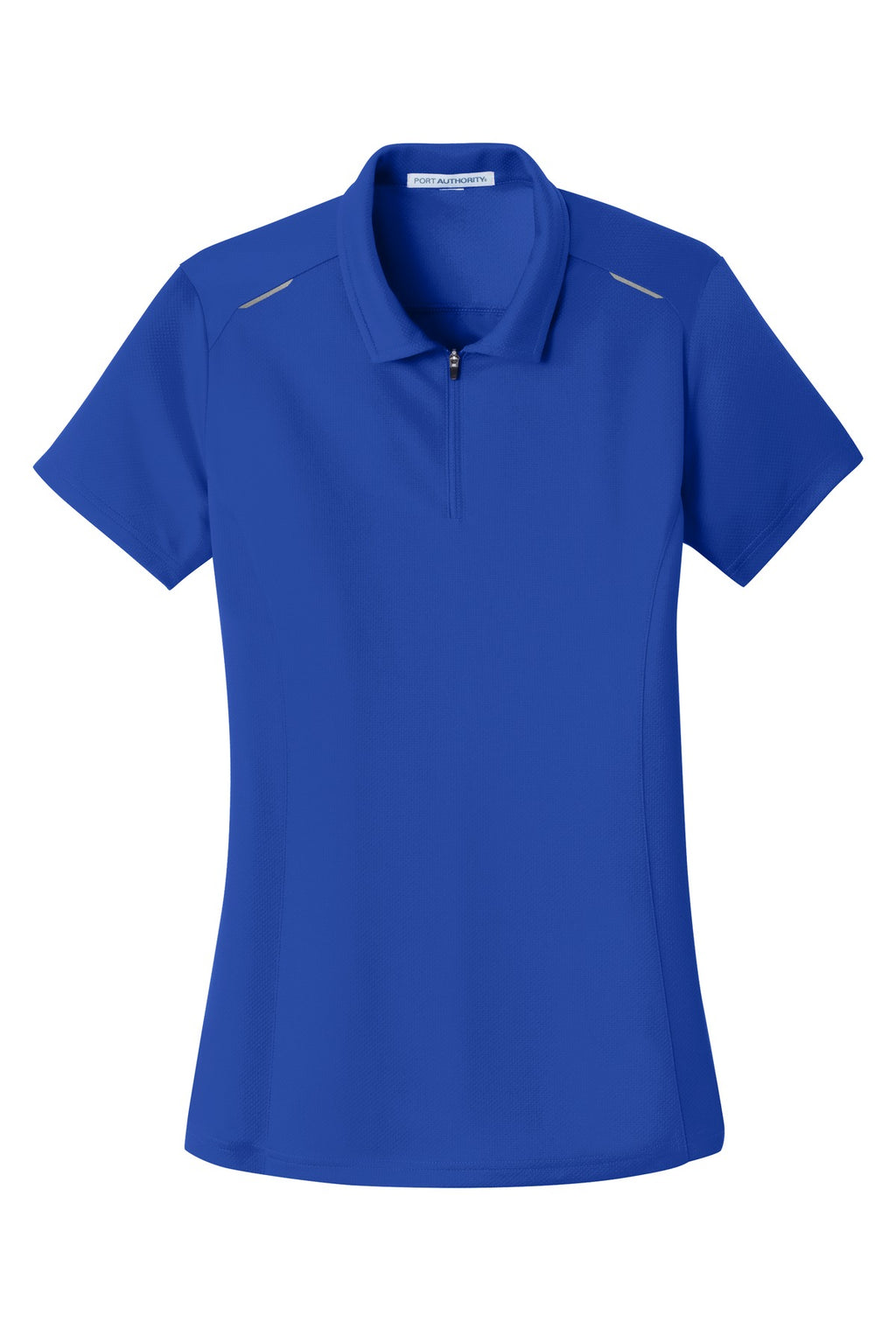 Port Authority L580 DISCONTINUED Port Authority Women's Pinpoint Mesh Zip Polo