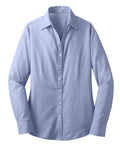 Port Authority L640 Port Authority Women's Crosshatch Easy Care Shirt