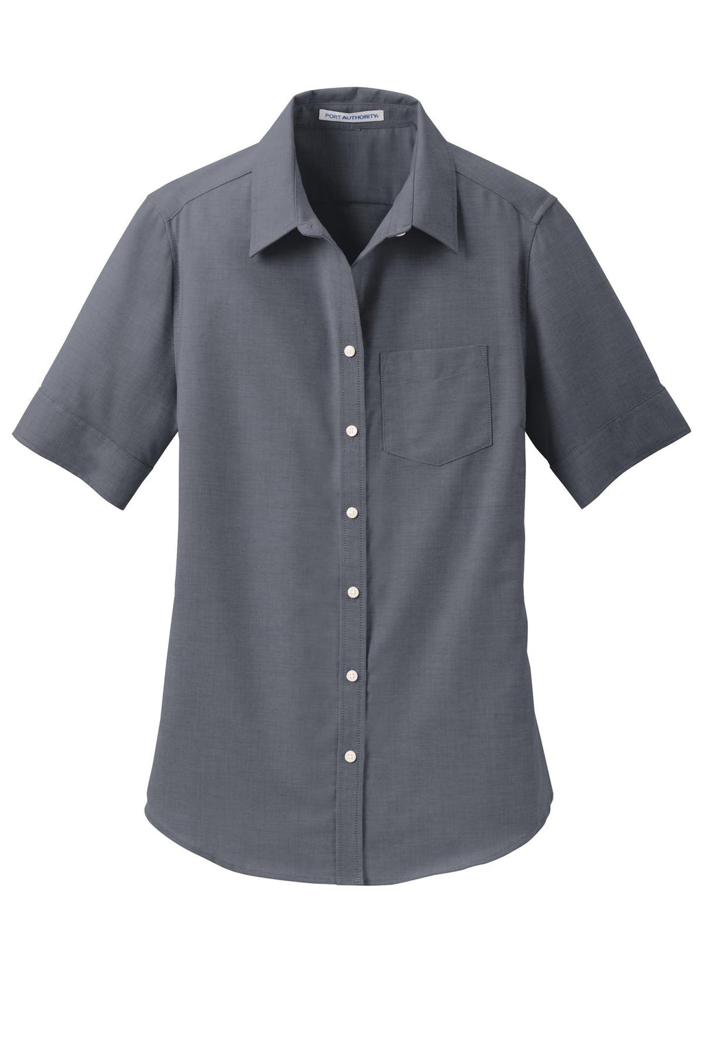 Port Authority L659 Port Authority Women's Short Sleeve SuperPro Oxford Shirt