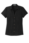 Port Authority L662 Port Authority Ladies Textured Camp Shirt