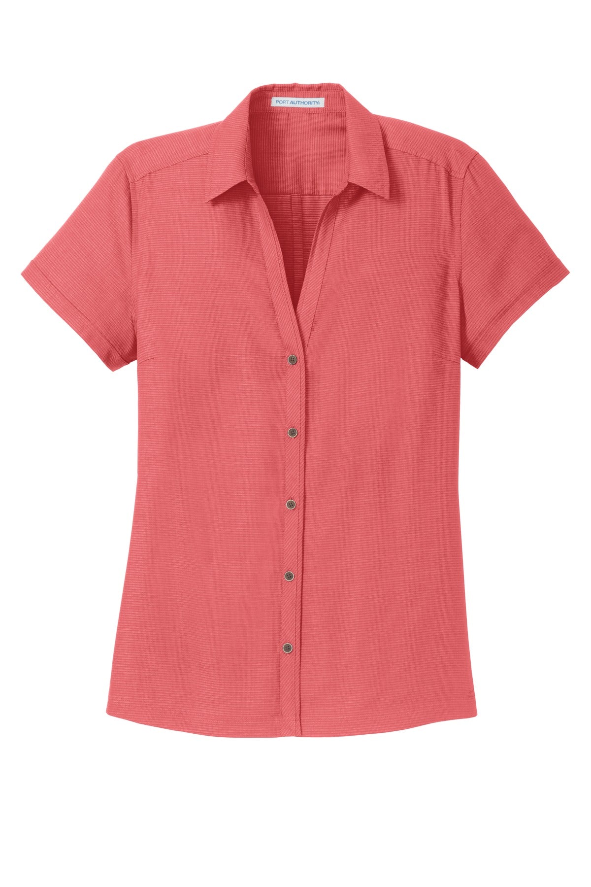 Port Authority L662 Port Authority Ladies Textured Camp Shirt