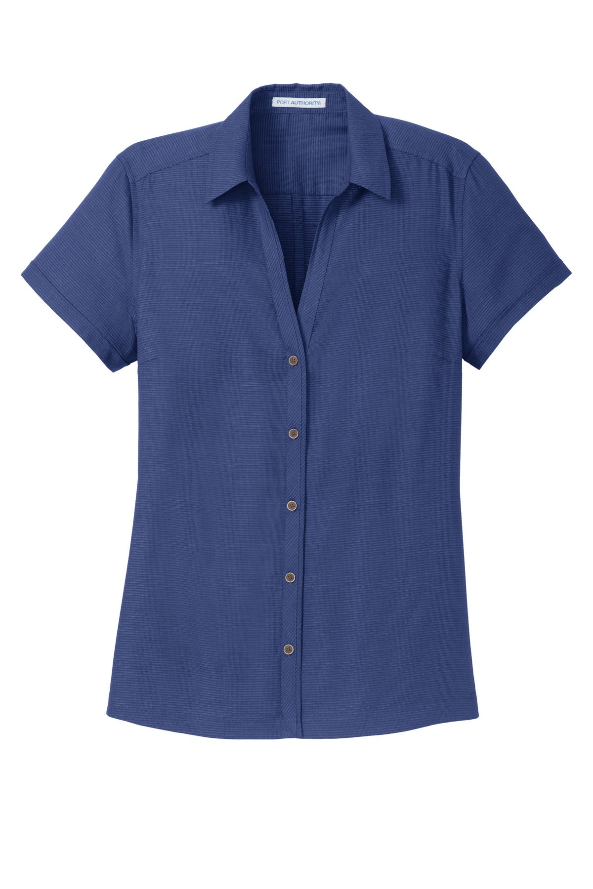 Port Authority L662 Port Authority Ladies Textured Camp Shirt