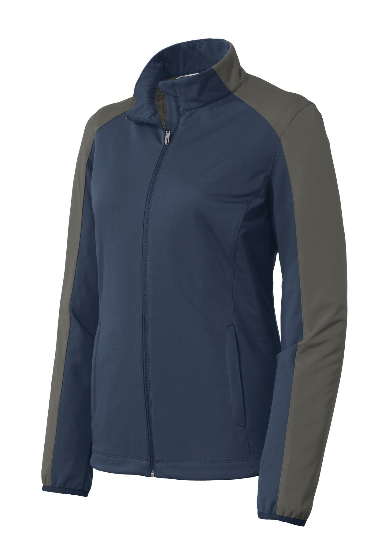 Port Authority L718 DISCONTINUED Port Authority Women's Active Colorblock Soft Shell Jacket