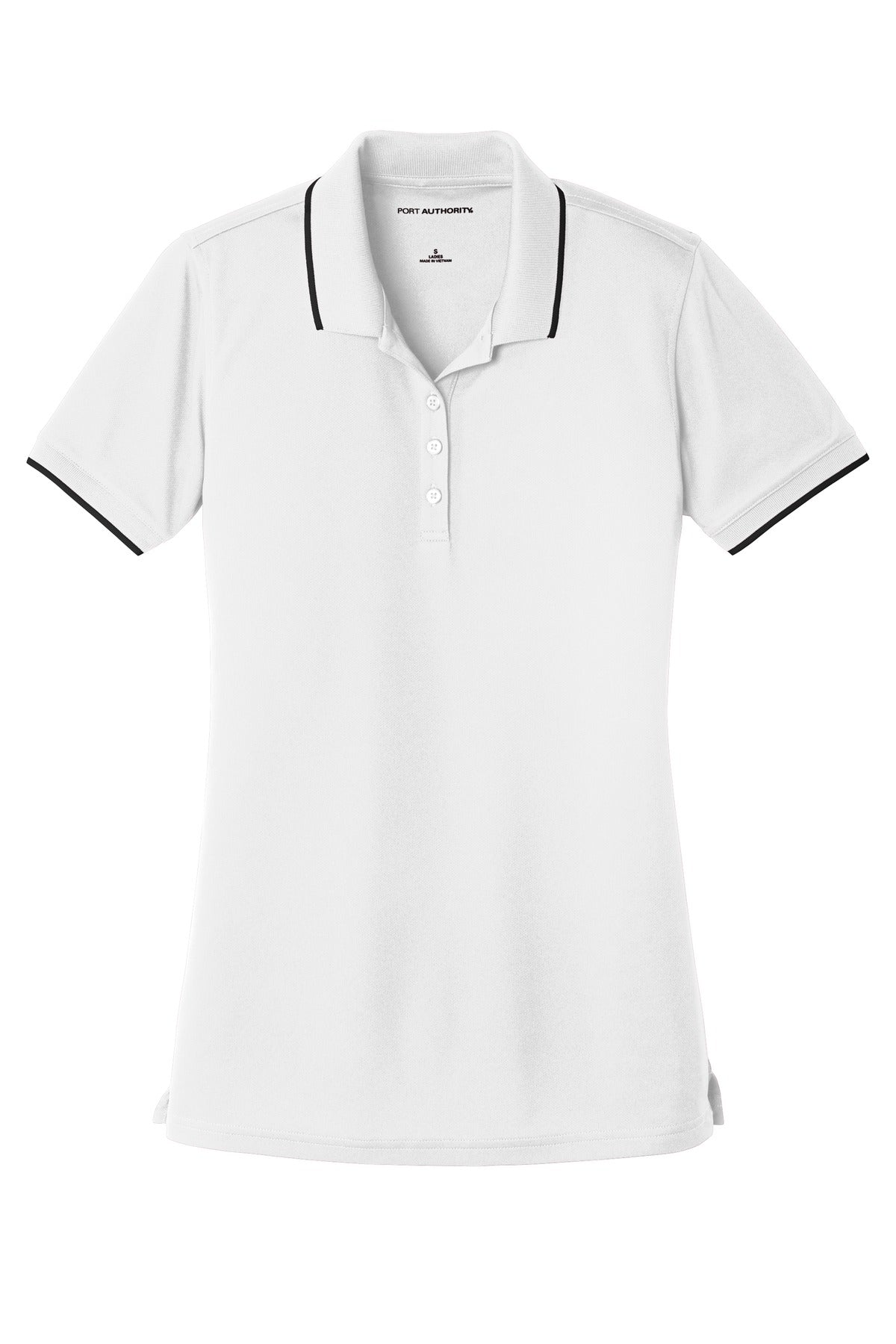 Port Authority LK111 Mesh Tipped Polo