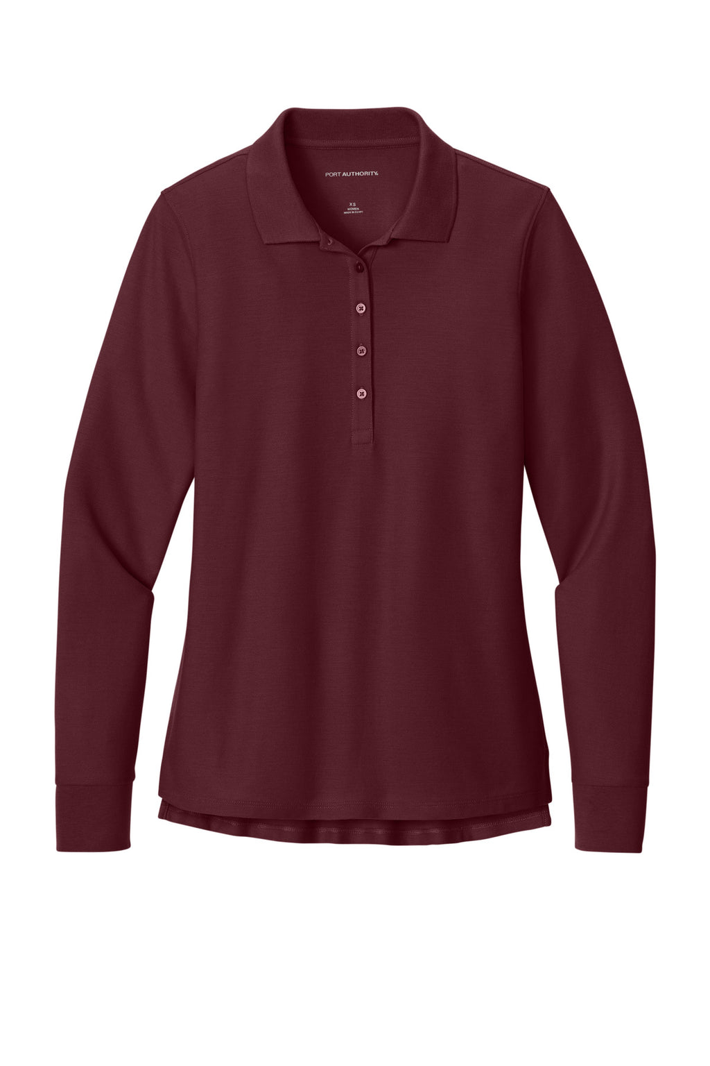 Port Authority LK200LS Port Authority Women's Wearever Signature Pique Long Sleeve Polo