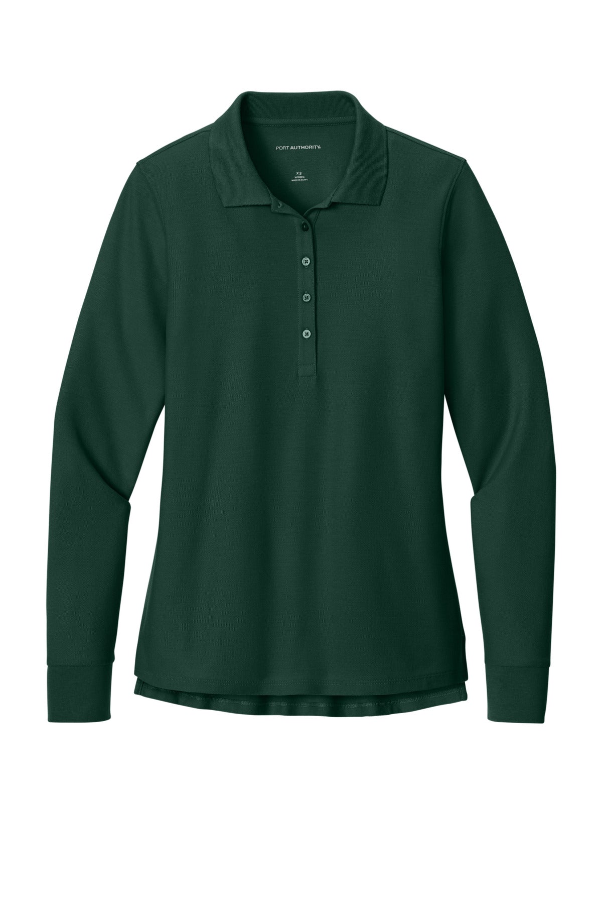 Port Authority LK200LS Port Authority Women's Wearever Signature Pique Long Sleeve Polo